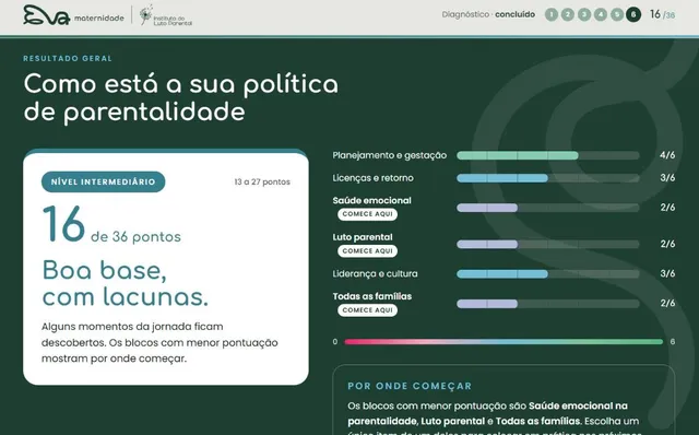 Resultado geral do diagnóstico